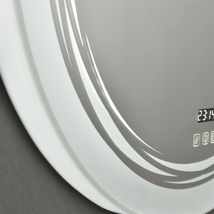 LED Light Lighted smart Round mirror